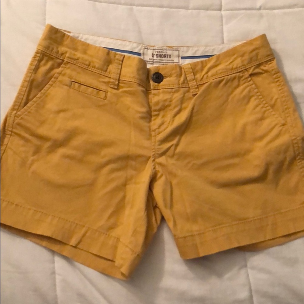 Old Navy Mustard shorts